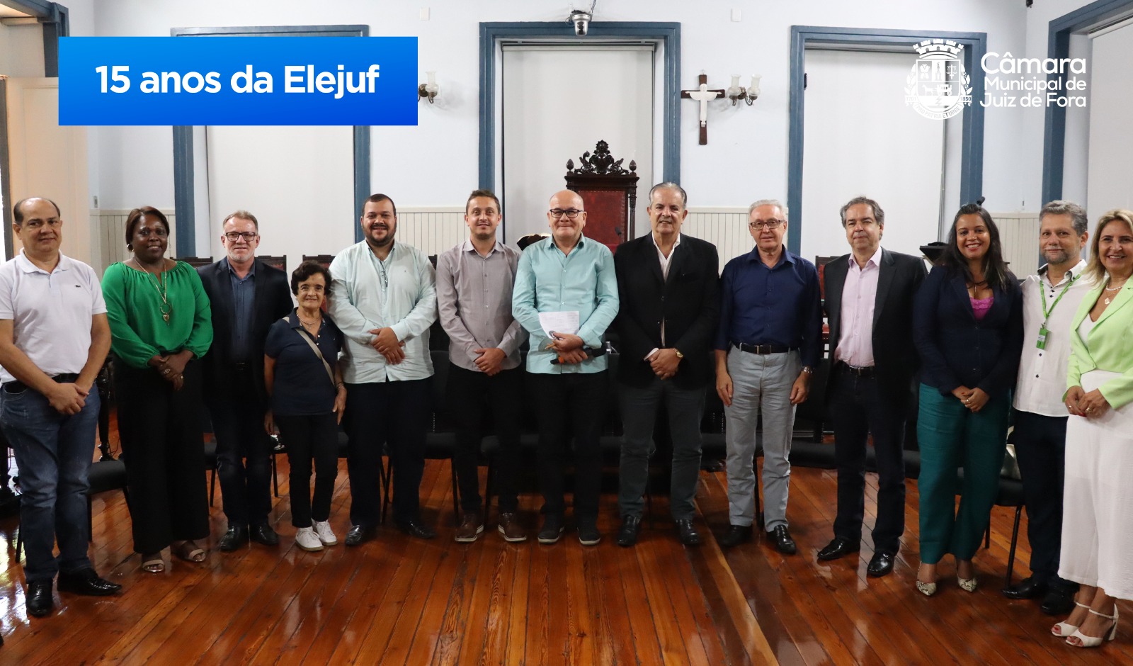 Câmara celebra os 15 anos da Elejuf com palestra sobre qualificação do Legislativo (14/09/2023 00:00:00)