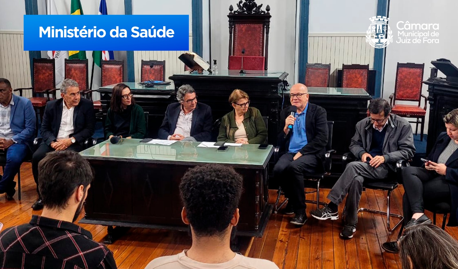 Em reunião na Câmara, governo anuncia ampliação de 172 equipes de saúde da família em JF (15/09/2023 00:00:00)