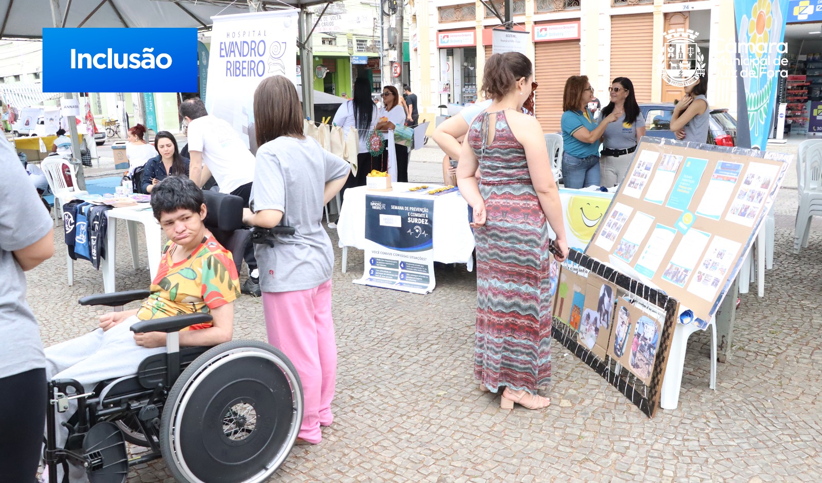 Câmara participa do evento para as Pessoas com Deficiência na Praça da Estação (22/09/2023 00:00:00)