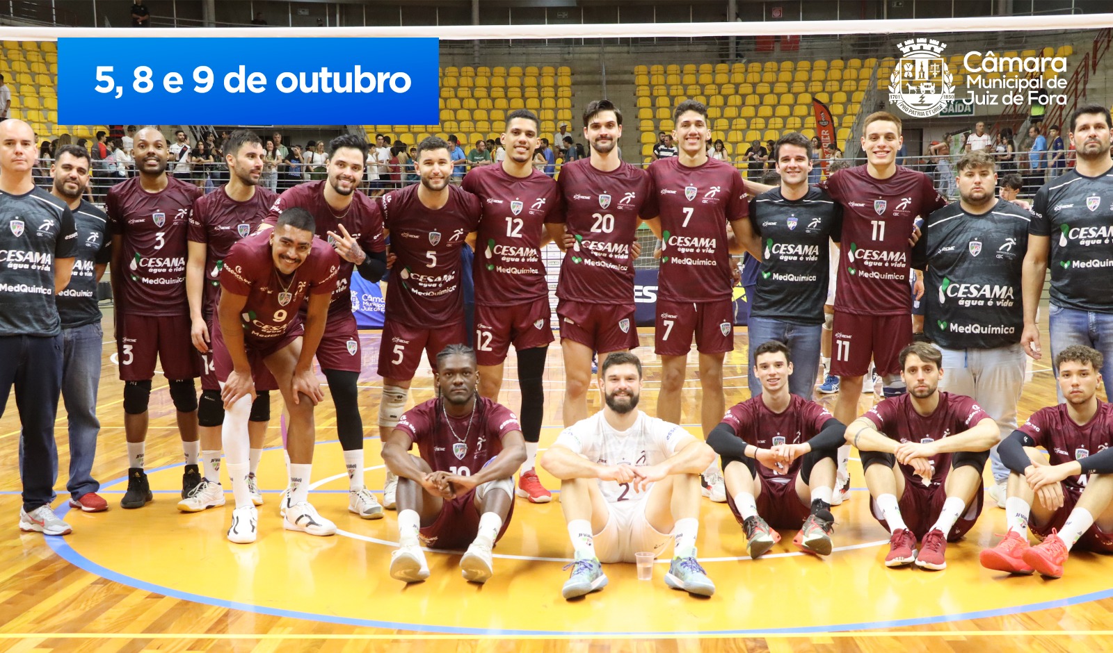 JFTV transmitirá ao vivo três jogos do JF Vôlei nos próximos dias (04/10/2023 00:00:00)