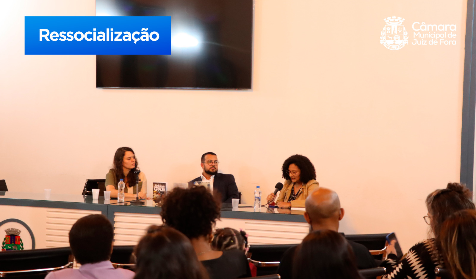 Comissão dos Direitos Humanos da Câmara promove palestra sobre encarceramento e ressocialização (23/10/2023 00:00:00)