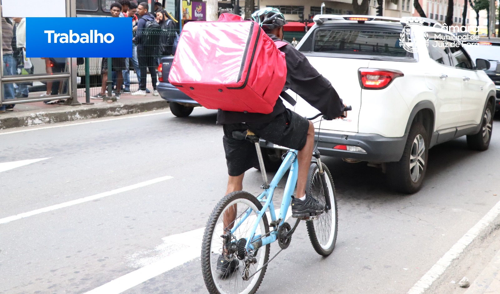 Agora é Lei - Criação de ponto de apoio para trabalhadores por aplicativo (07/12/2023 00:00:00)
