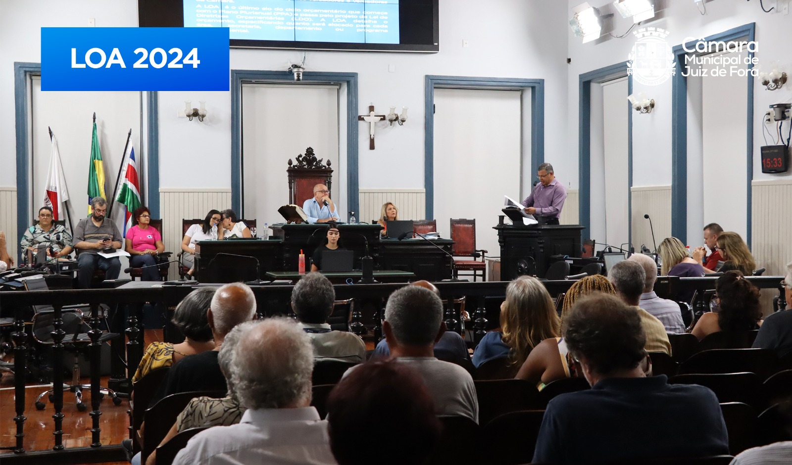 Câmara debate em audiência a LOA 2024, com orçamento estimado em R$3,4 bilhões (21/11/2023 00:00:00)