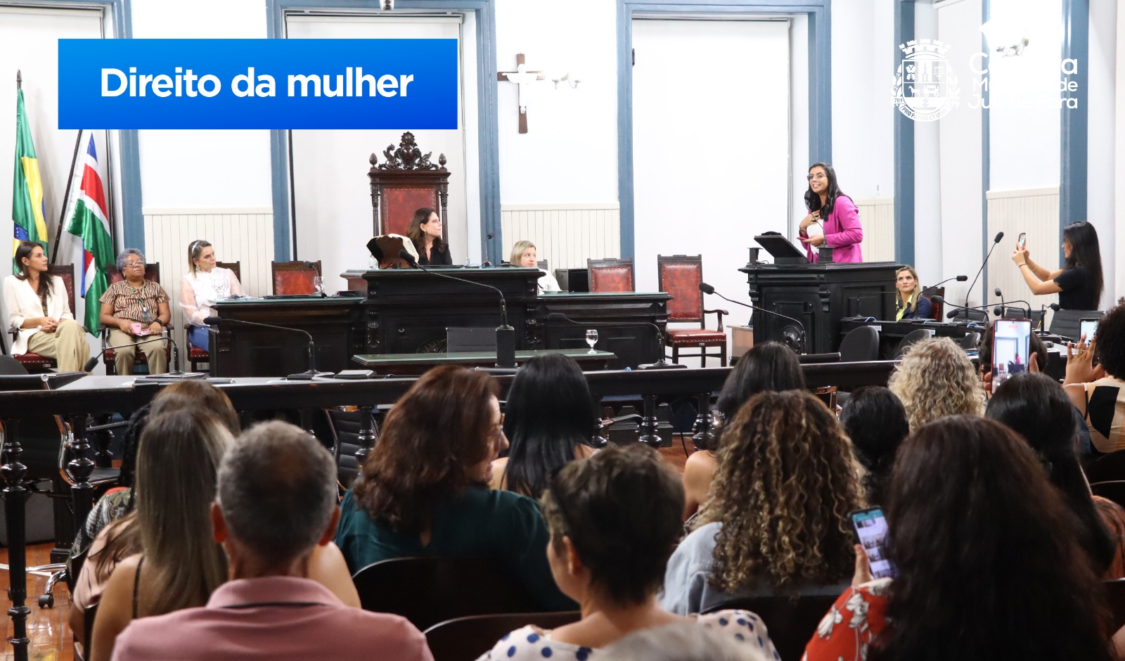 Câmara recebe reunião da Procuradoria da Mulher Itinerante da Câmara dos Deputados (27/11/2023 00:00:00)