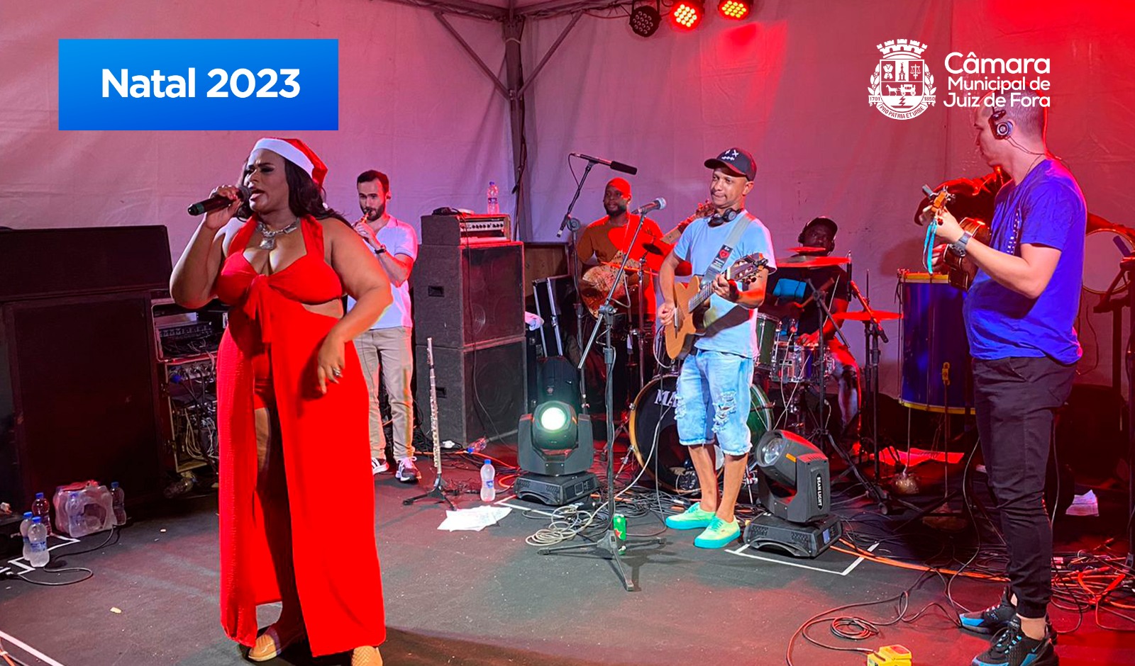 Natal 2023 - Câmara encerra programação com samba de Sandra Portella (22/12/2023 00:00:00)