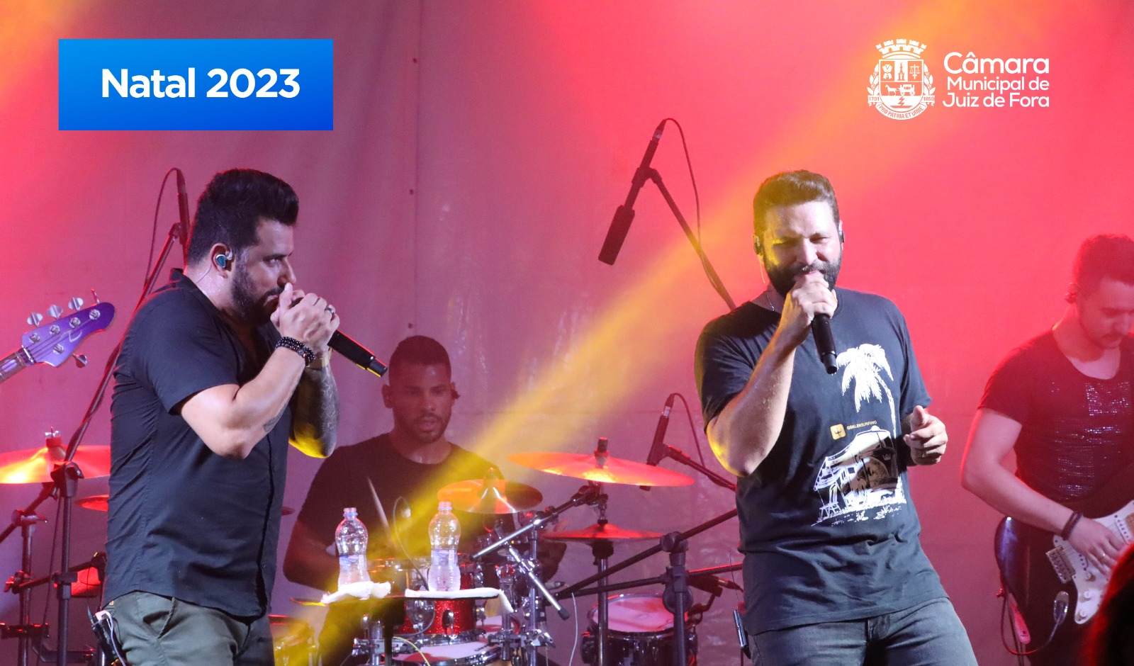 Natal 2023 - Vozes do sertanejo juiz-forano animam no Parque Halfeld (21/12/2023 00:00:00)