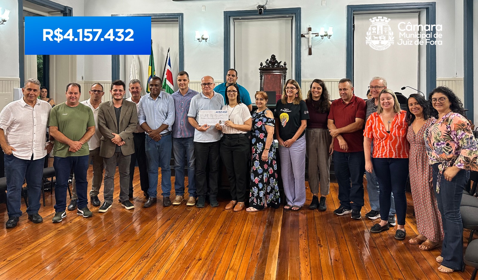 Câmara devolve mais de R$4 milhões ao Executivo para saúde e educação (08/01/2024 00:00:00)