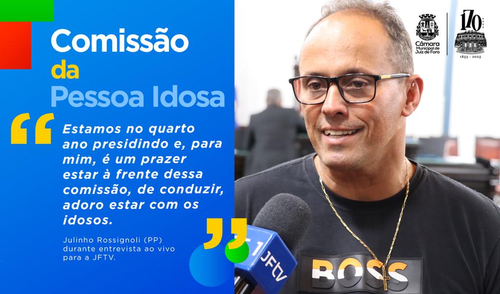 Ao Vivo - Julinho destaca seu trabalho na presidência da Comissão da Pessoa Idosa (11/01/2024 00:00:00)