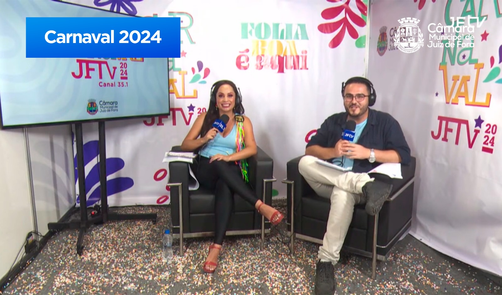 JFTV inova e transmite ao vivo os Desfiles das Escolas de Samba de JF de 2024 (15/02/2024 00:00:00)
