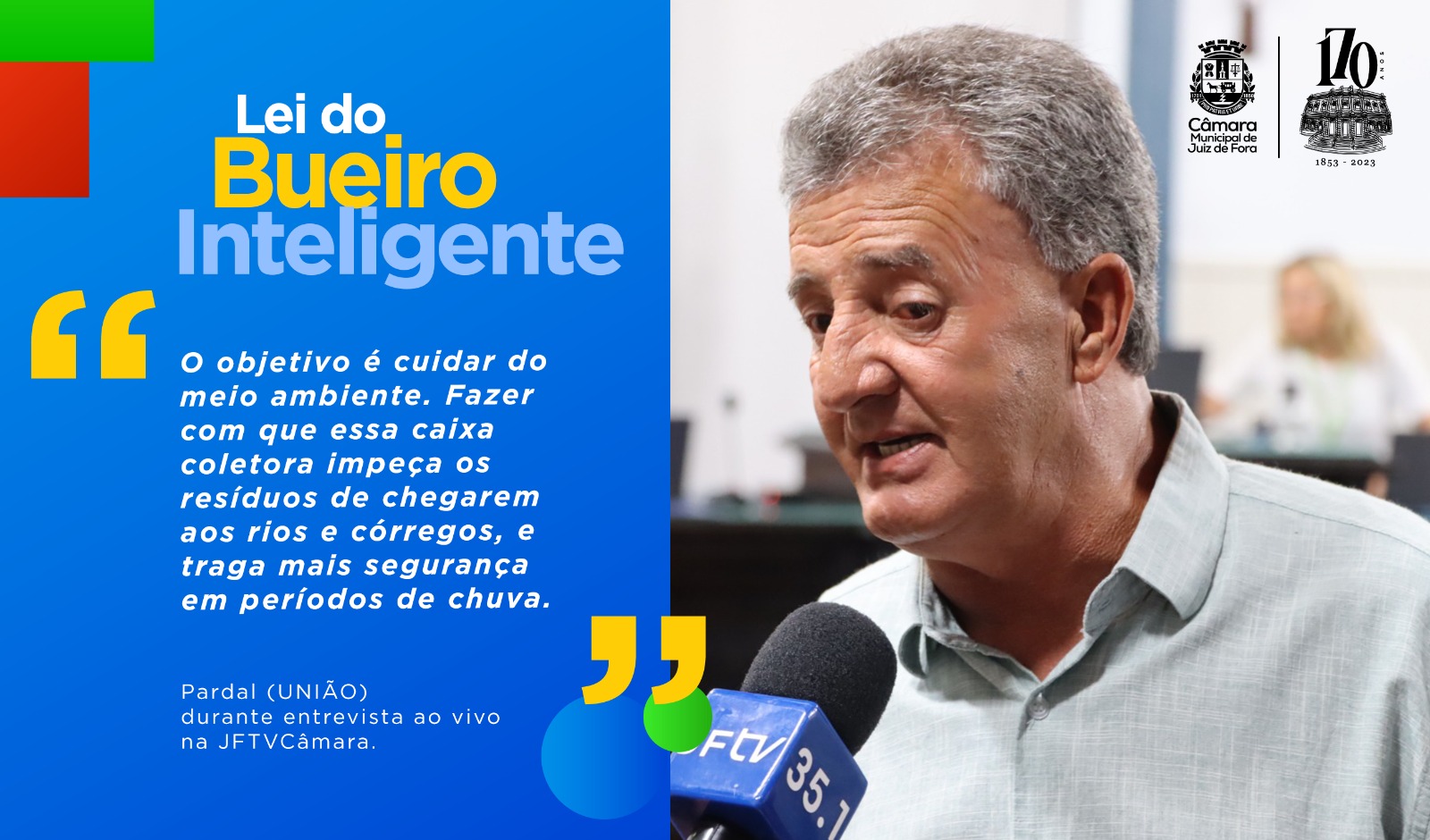 Ao Vivo - Pardal fala sobre a Lei dos Bueiros Inteligentes e recomposição do tempo de serviço na pandemia (20/02/2024 00:00:00)
