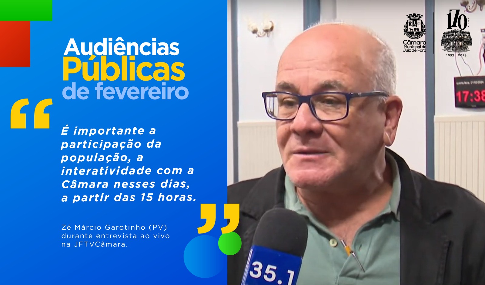 Ao Vivo - Garotinho convida para Audiências Públicas de fevereiro (26/02/2024 00:00:00)