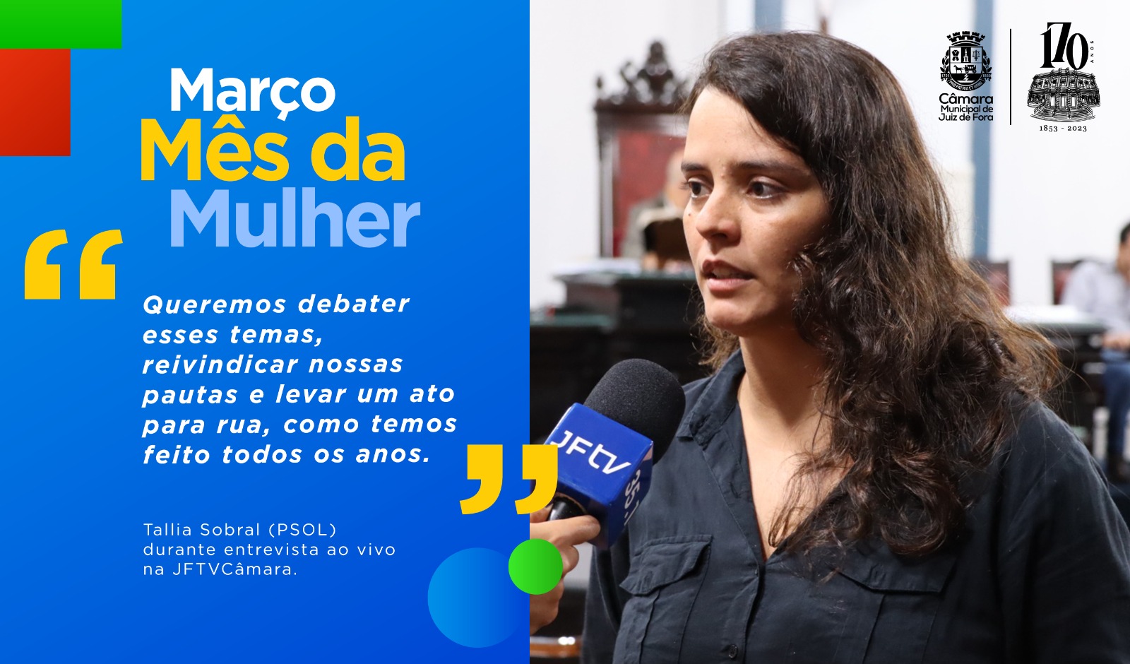 Ao Vivo - Tallia Sobral fala sobre Março Mês da Mulher (26/02/2024 00:00:00)