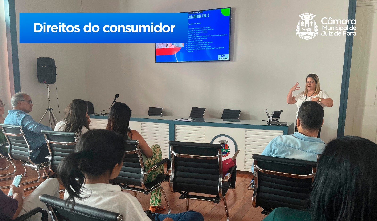 Sedecon promove palestra para educação financeira e contra golpes (28/02/2024 00:00:00)