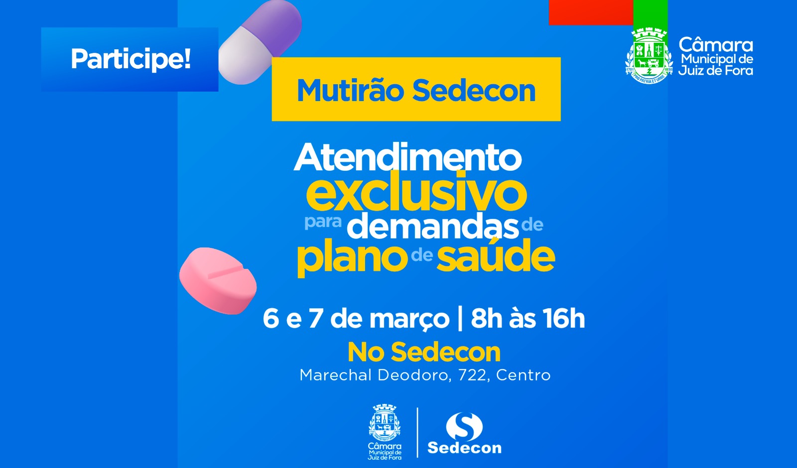 Sedecon fará mutirão exclusivo para demandas de planos de saúde (05/03/2024 00:00:00)