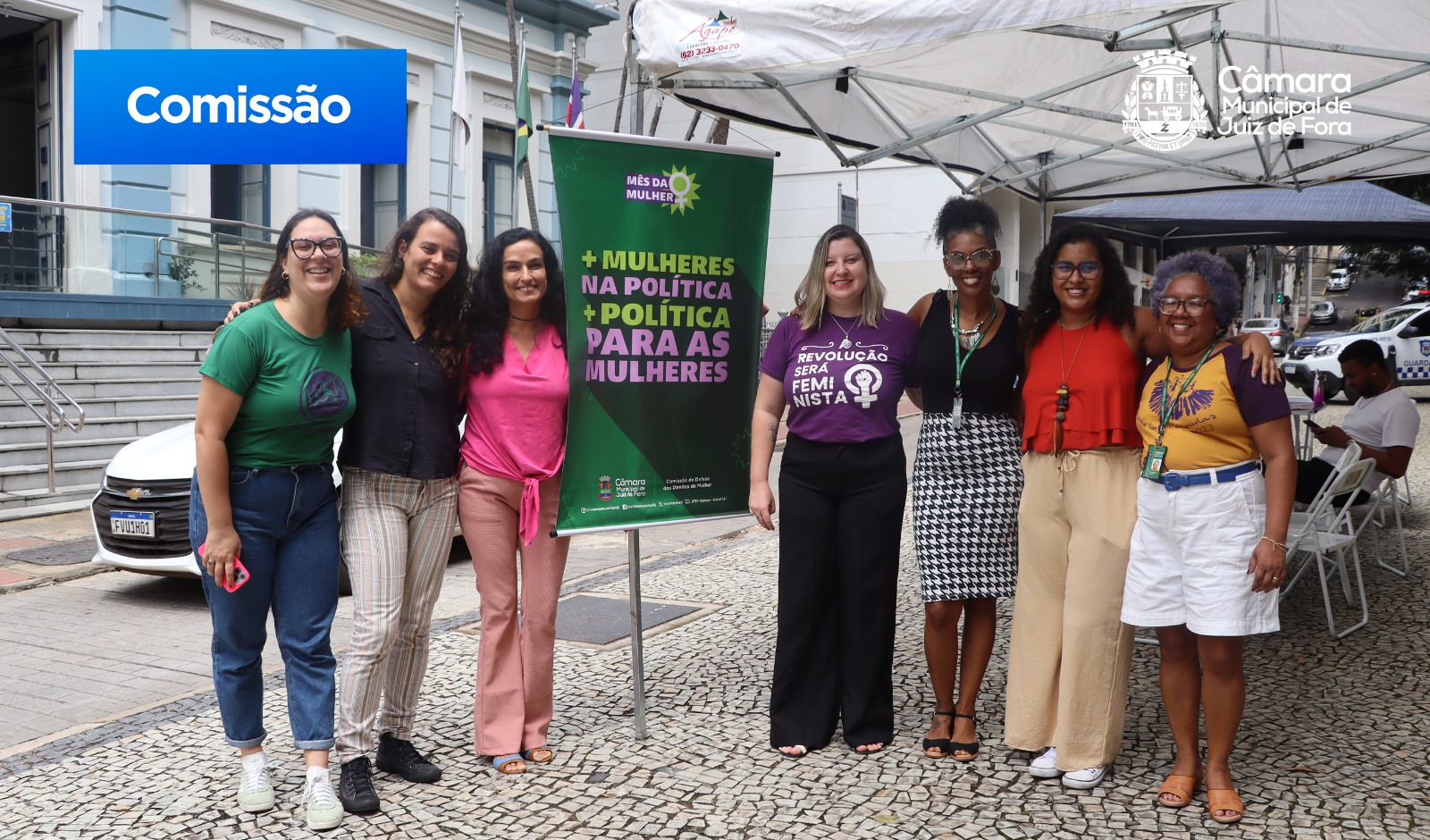 Março Mês da Mulher - Câmara abre programação com atendimentos no Parque Halfeld (06/03/2024 00:00:00)