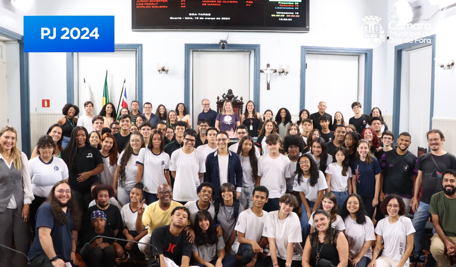 Câmara instaura o Parlamento Jovem 2024 (13/03/2024 00:00:00)