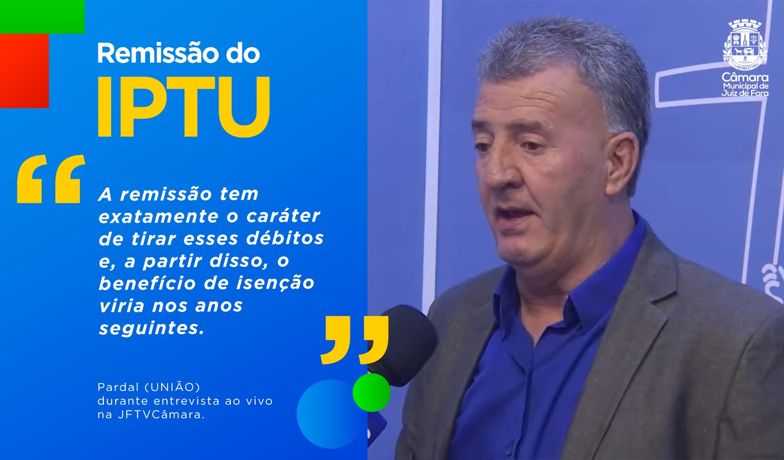 Ao Vivo - Pardal fala sobre a remissão do IPTU (22/04/2024 00:00:00)