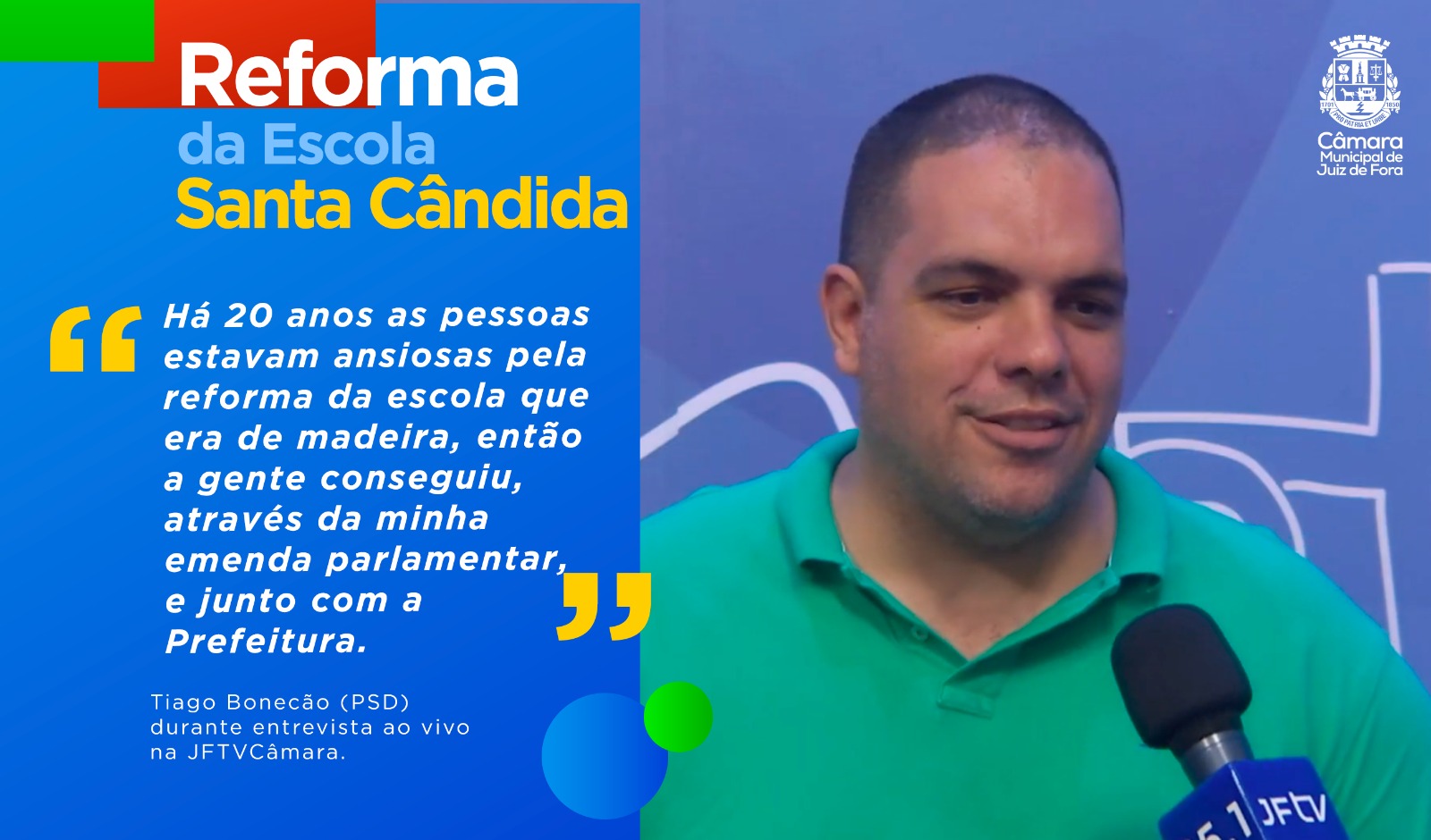 Ao Vivo - Tiago Bonecão comenta melhorias no Bairro Santa Cândida com UBS e reforma em escola municipal (29/04/2024 00:00:00)