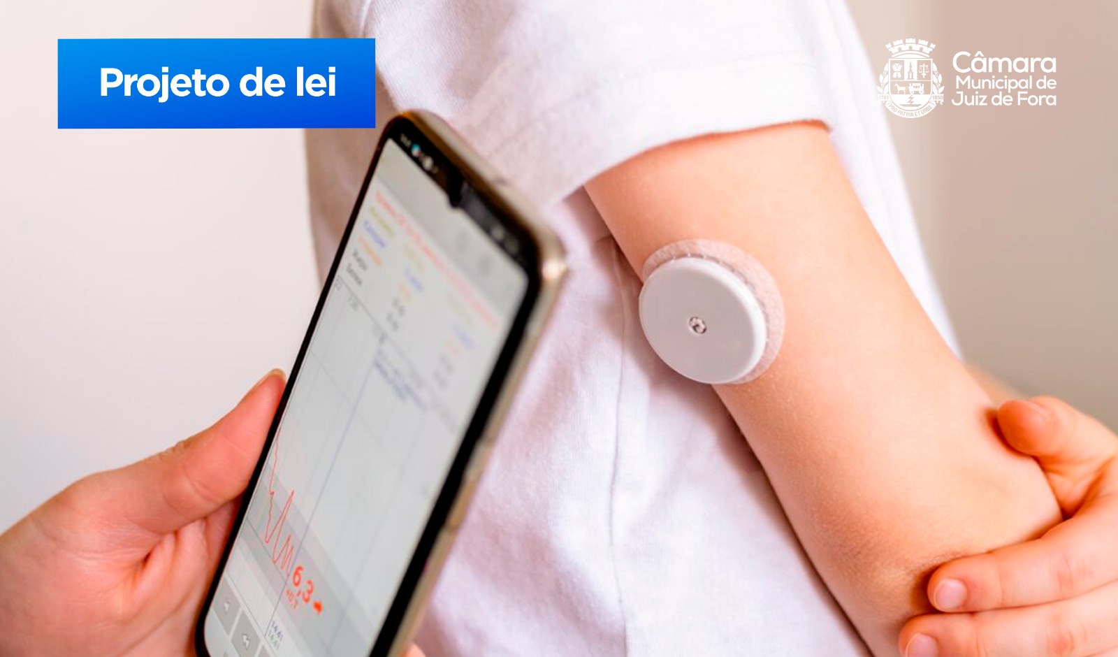 Cida apresenta PL para concessão de sensor digital de glicose a portadores de diabetes (20/05/2024 00:00:00)
