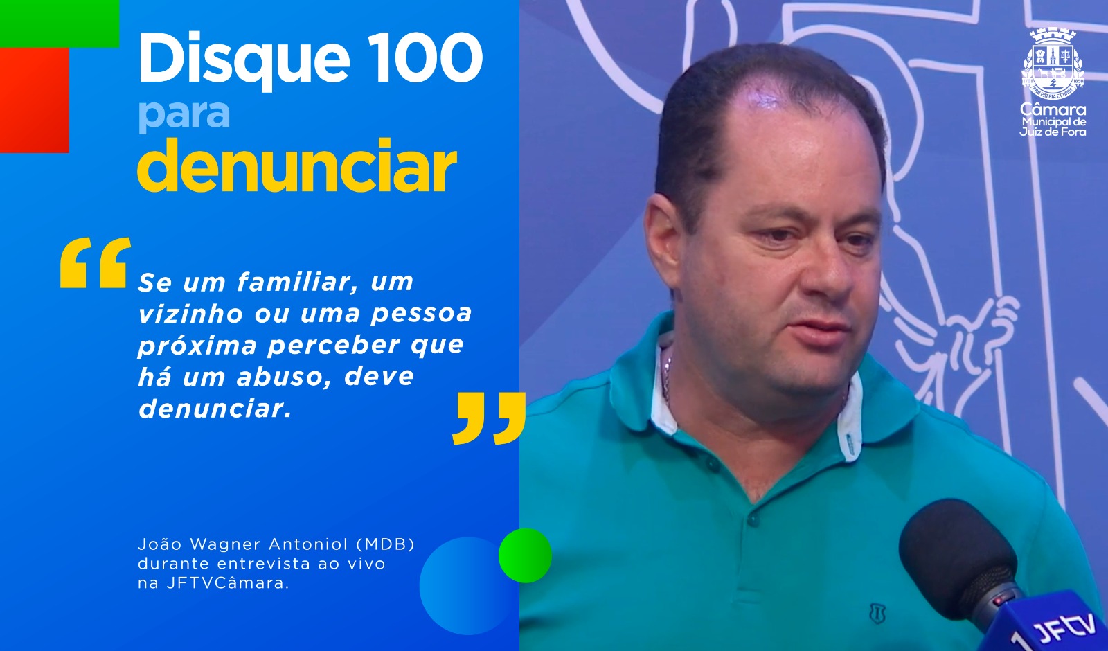 Ao Vivo - João Wagner reforça o papel do Disque 100 no combate ao abuso e exploração infantil (20/05/2024 00:00:00)