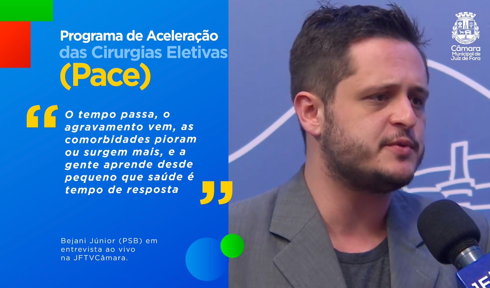 Ao Vivo - Bejani Júnior aborda soluções para a fila de cirurgias eletivas e atendimento de urgência na região Nordeste (27/05/2024 00:00:00)