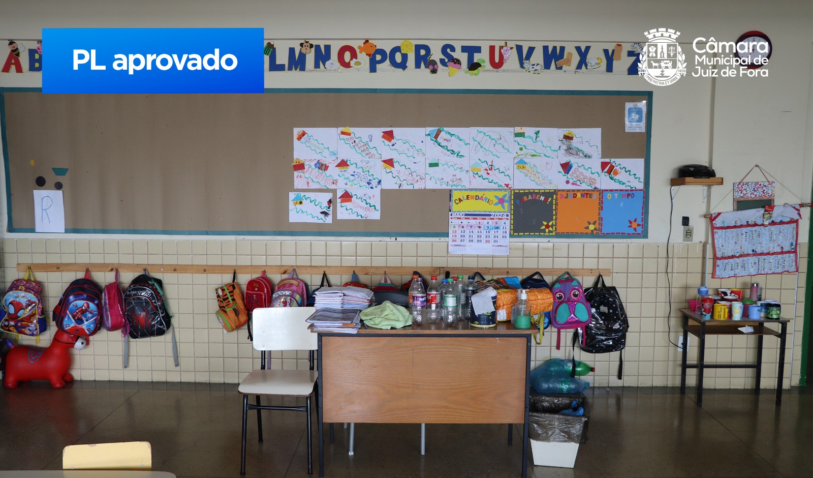 Câmara aprova PL para Executivo fornecer fraldas descartáveis a crianças na educação infantil (28/05/2024 00:00:00)