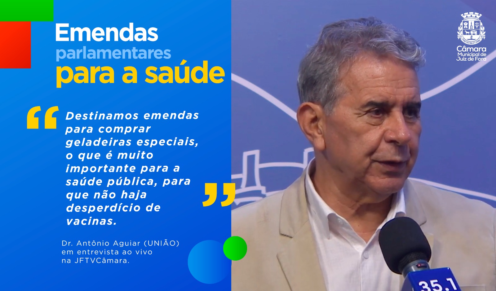 Ao Vivo - Dr. Antônio Aguiar analisa recursos direcionados à saúde, obras e assistência social (28/05/2024 00:00:00)