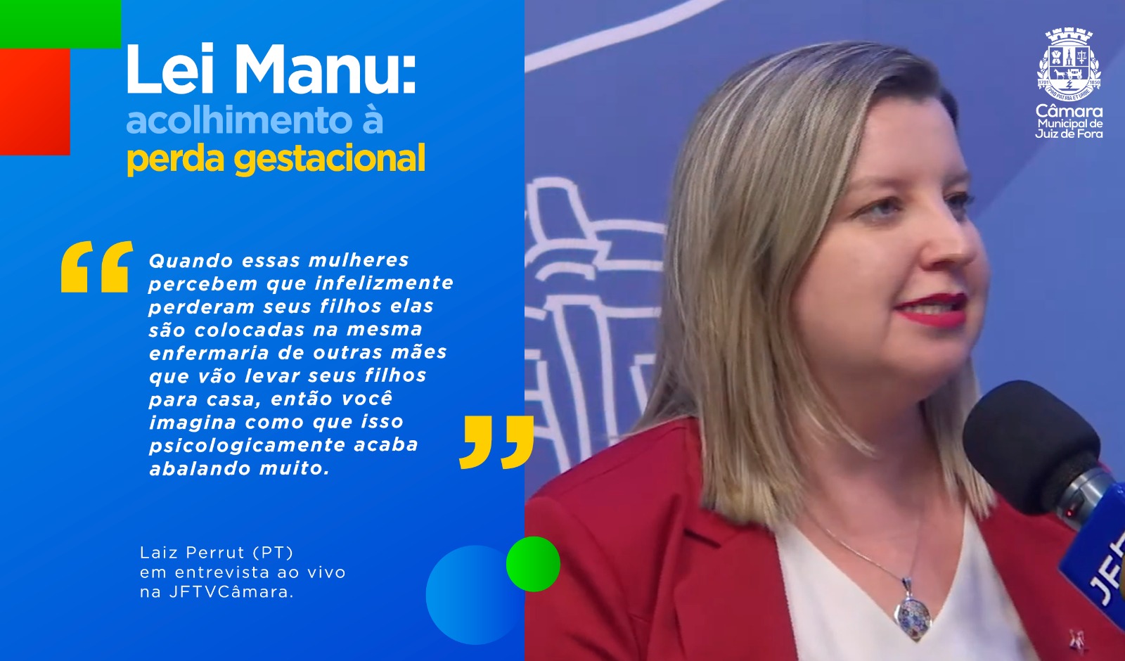 Ao  Vivo - Laiz Perrut aborda Lei Manu sobre espaços separados em maternidade (05/06/2024 00:00:00)