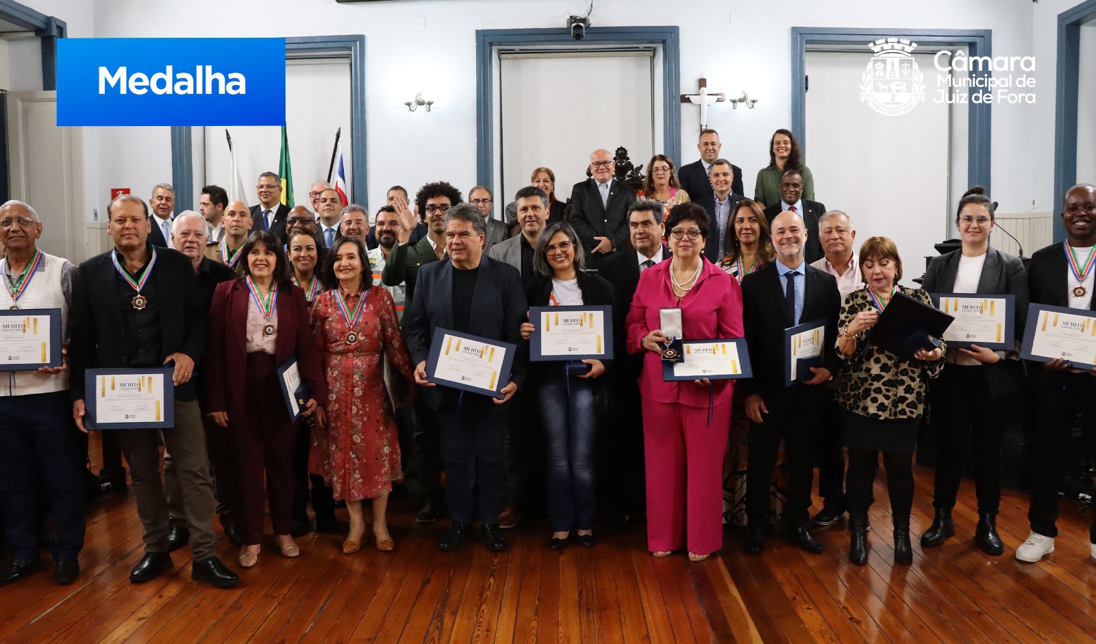 Câmara outorga Medalha do Mérito Legislativo 2024 (12/06/2024 00:00:00)