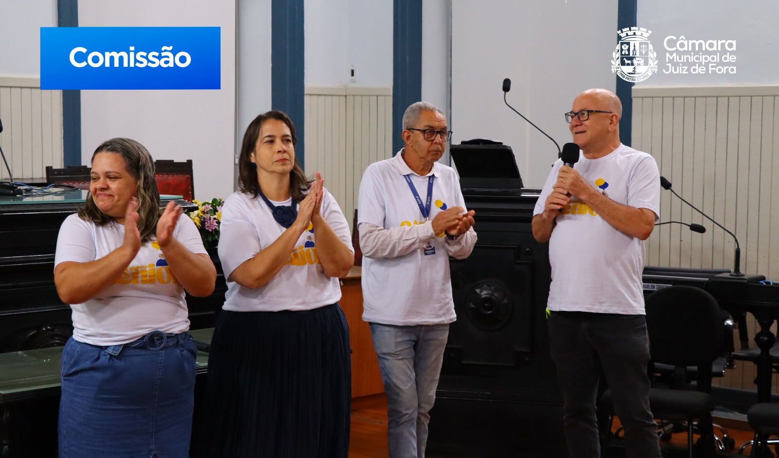 Câmara marca o Dia de Combate à Violência Contra a Pessoa Idosa com palestra e ação no Parque Halfeld (12/06/2024 00:00:00)