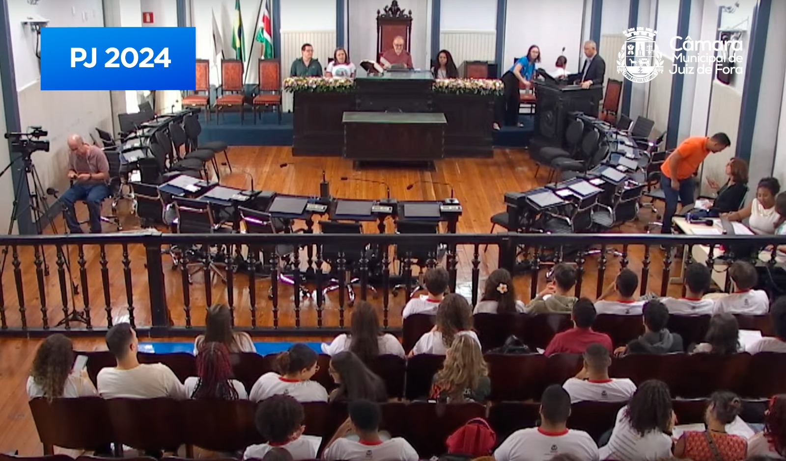 Câmara promove plenária do Parlamento Jovem 2024 sobre melhorias no ensino (12/06/2024 00:00:00)