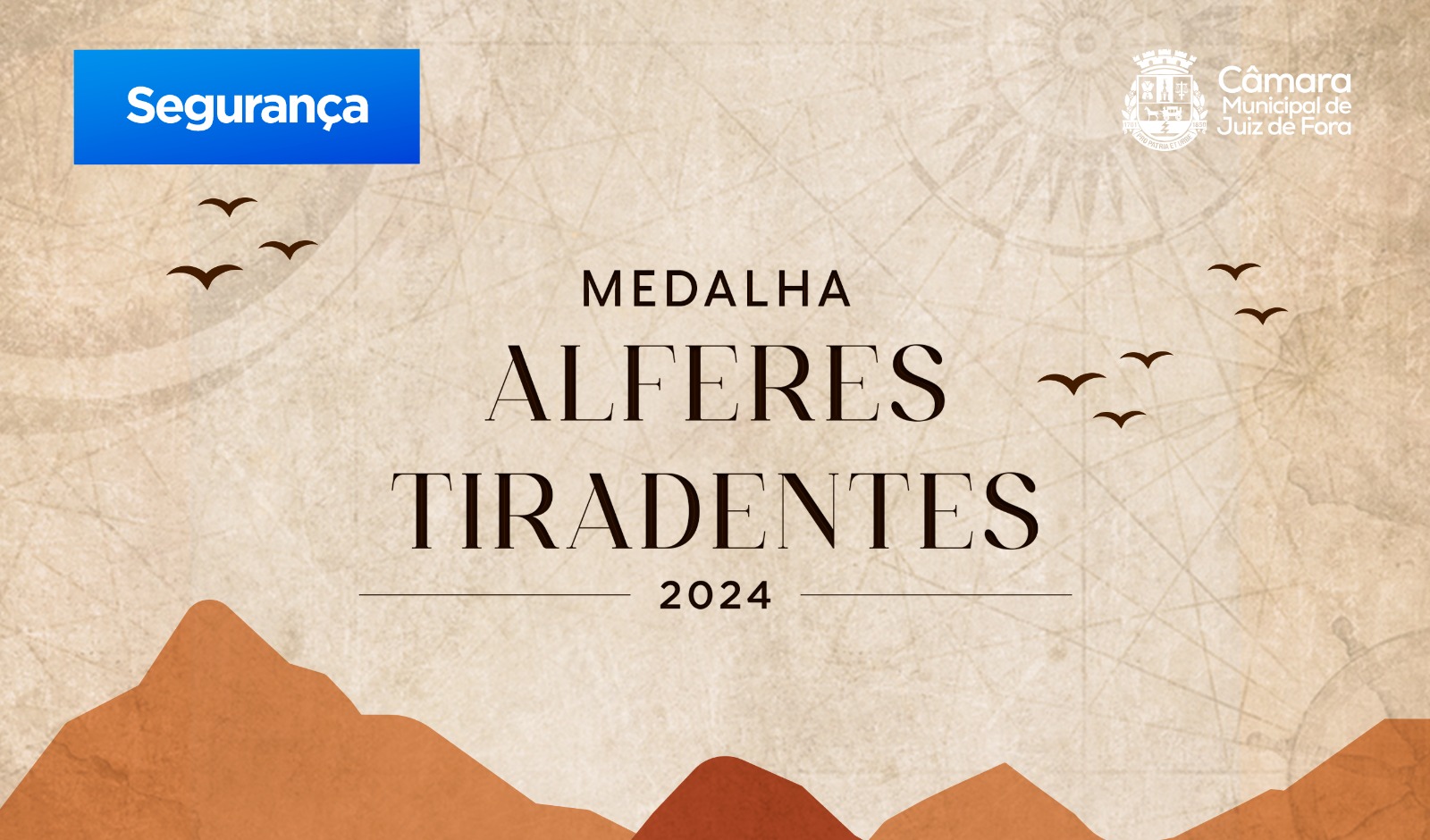 Câmara outorgará a Medalha Alferes Tiradentes 2024 (21/06/2024 00:00:00)