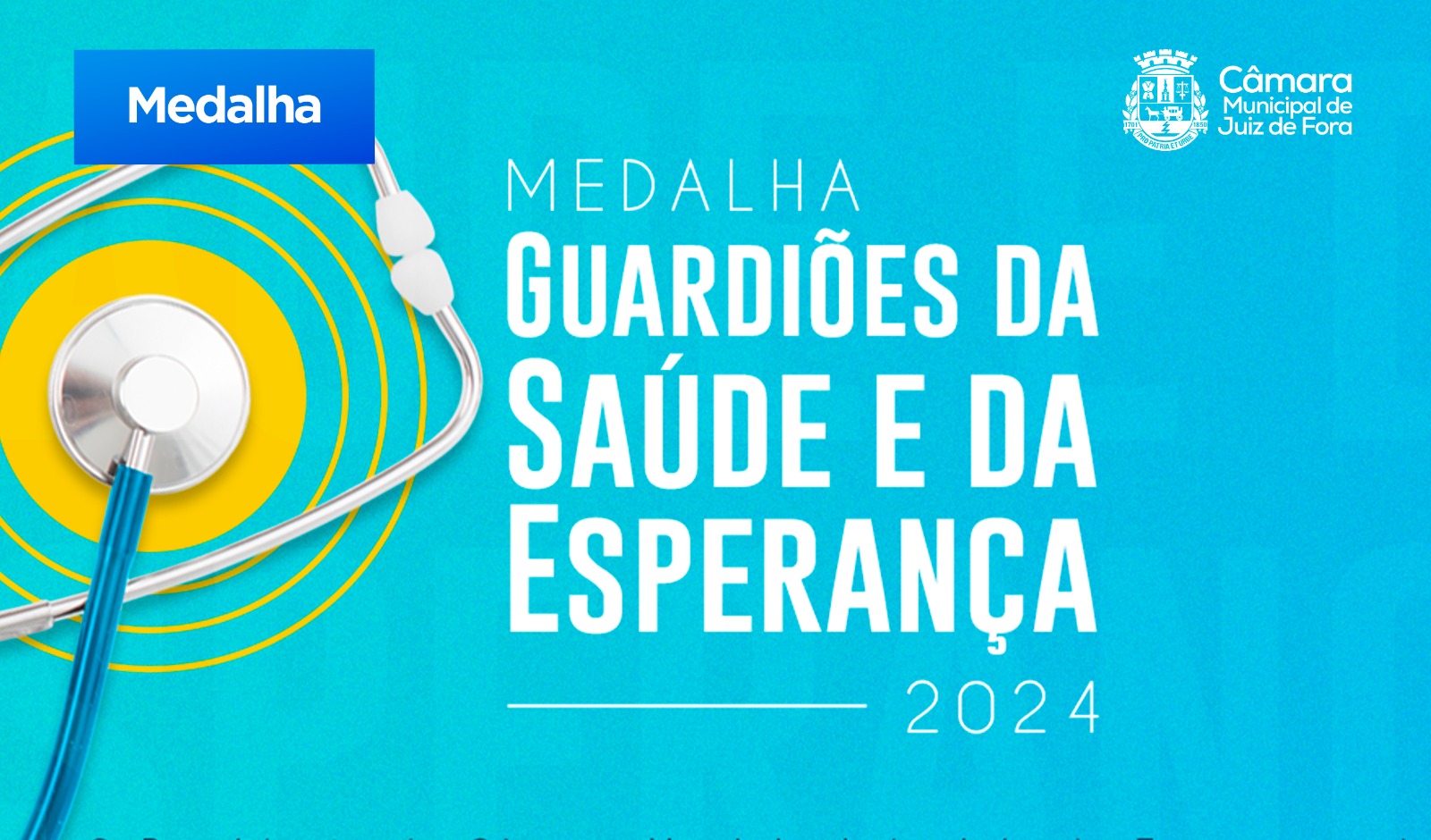 Câmara entregará Medalha Guardiões da Saúde e da Esperança (26/06/2024 00:00:00)