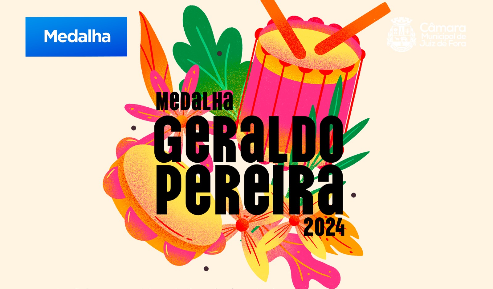 Câmara entregará a Medalha Geraldo Pereira 2024 (27/06/2024 00:00:00)