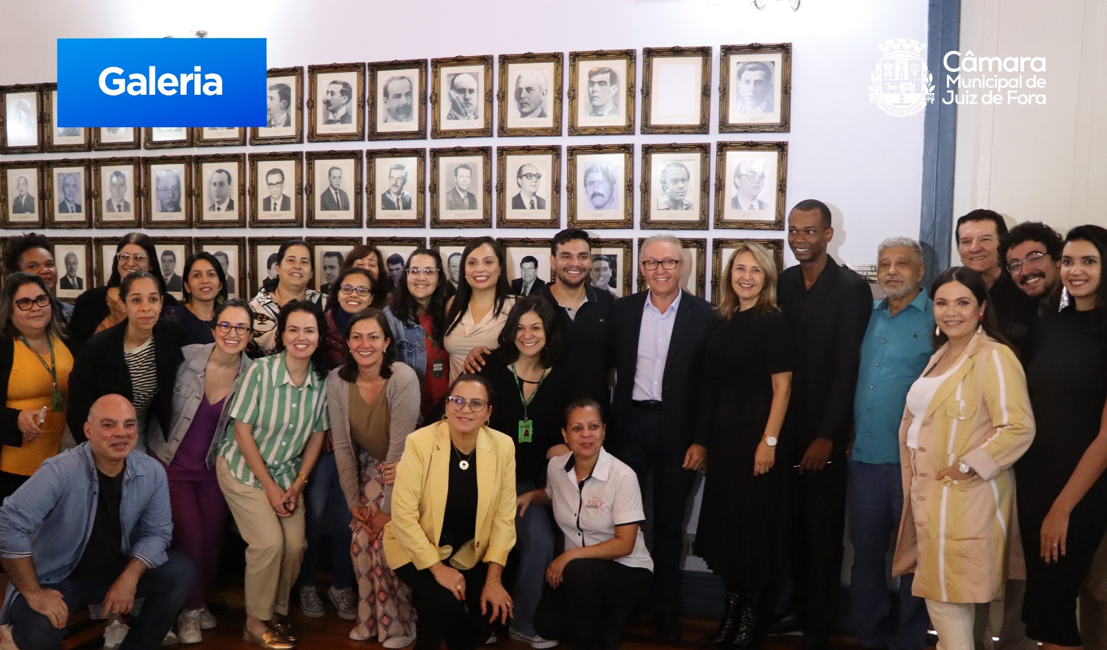 Galeria dos ex-presidentes da Câmara recebe retrato do vereador Juraci Scheffer (05/07/2024 00:00:00)
