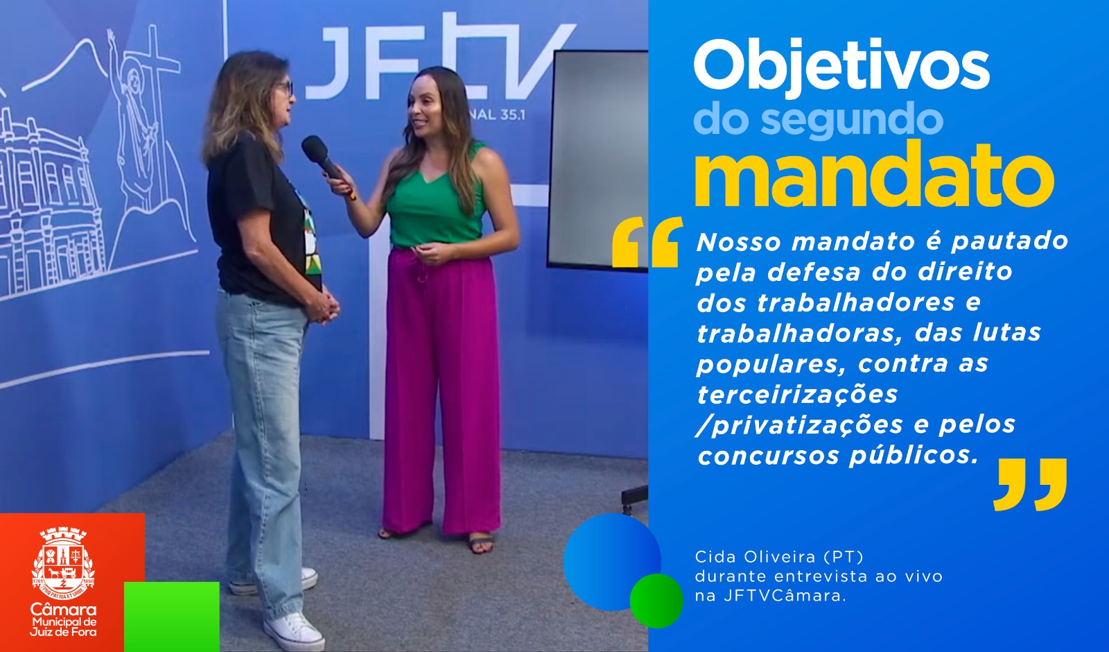 Ao Vivo - Cida Oliveira reafirma o compromisso de defender a classe trabalhadora e as lutas populares em novo mandato (07/01/2025 00:00:00)