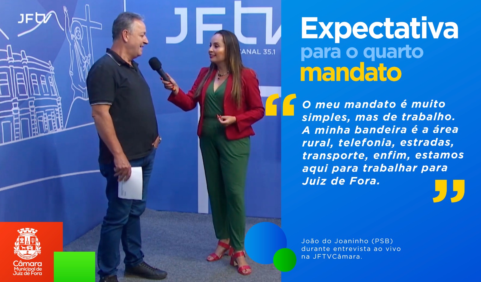 Ao Vivo - João do Joaninho aborda os trabalhos a serem realizados em seu novo mandato (10/01/2025 00:00:00)