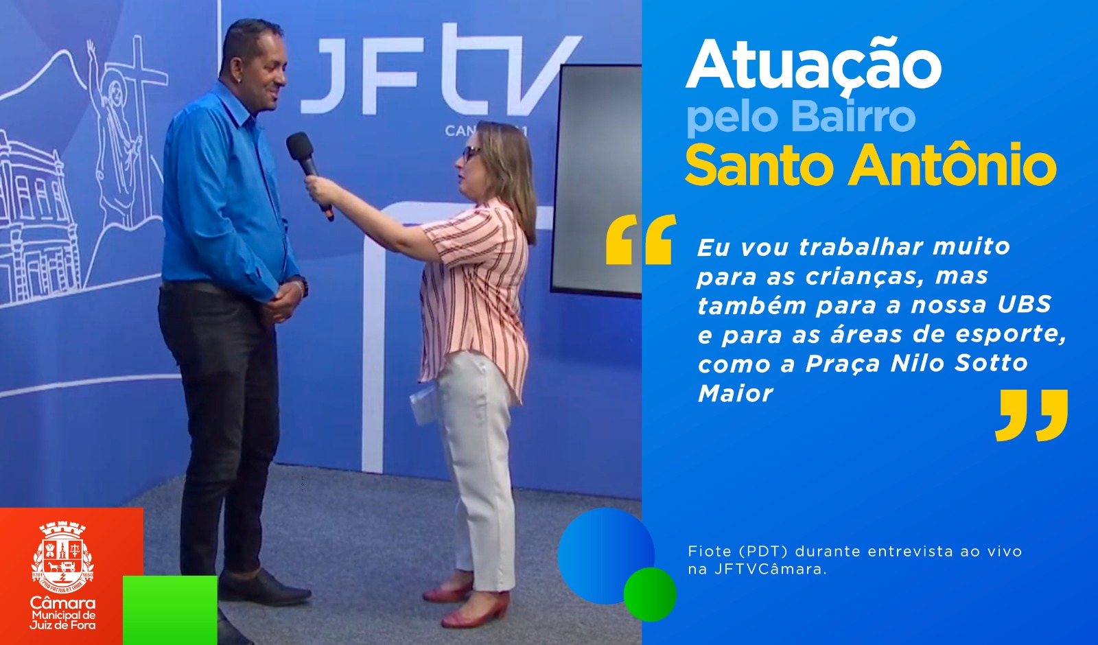 Ao Vivo - Fiote fala sobre o seu trabalho no Bairro Santo Antônio e as expectativas para o primeiro mandato (13/01/2025 00:00:00)
