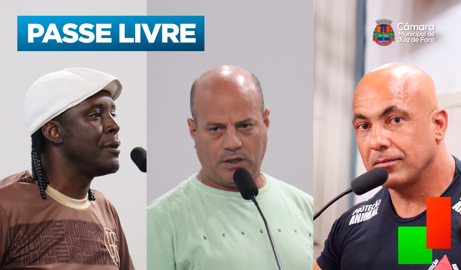 Negro Bússola, Sargento Mello e Vitinho apresentam proposta de passe livre para bolsistas (20/03/2025 00:00:00)