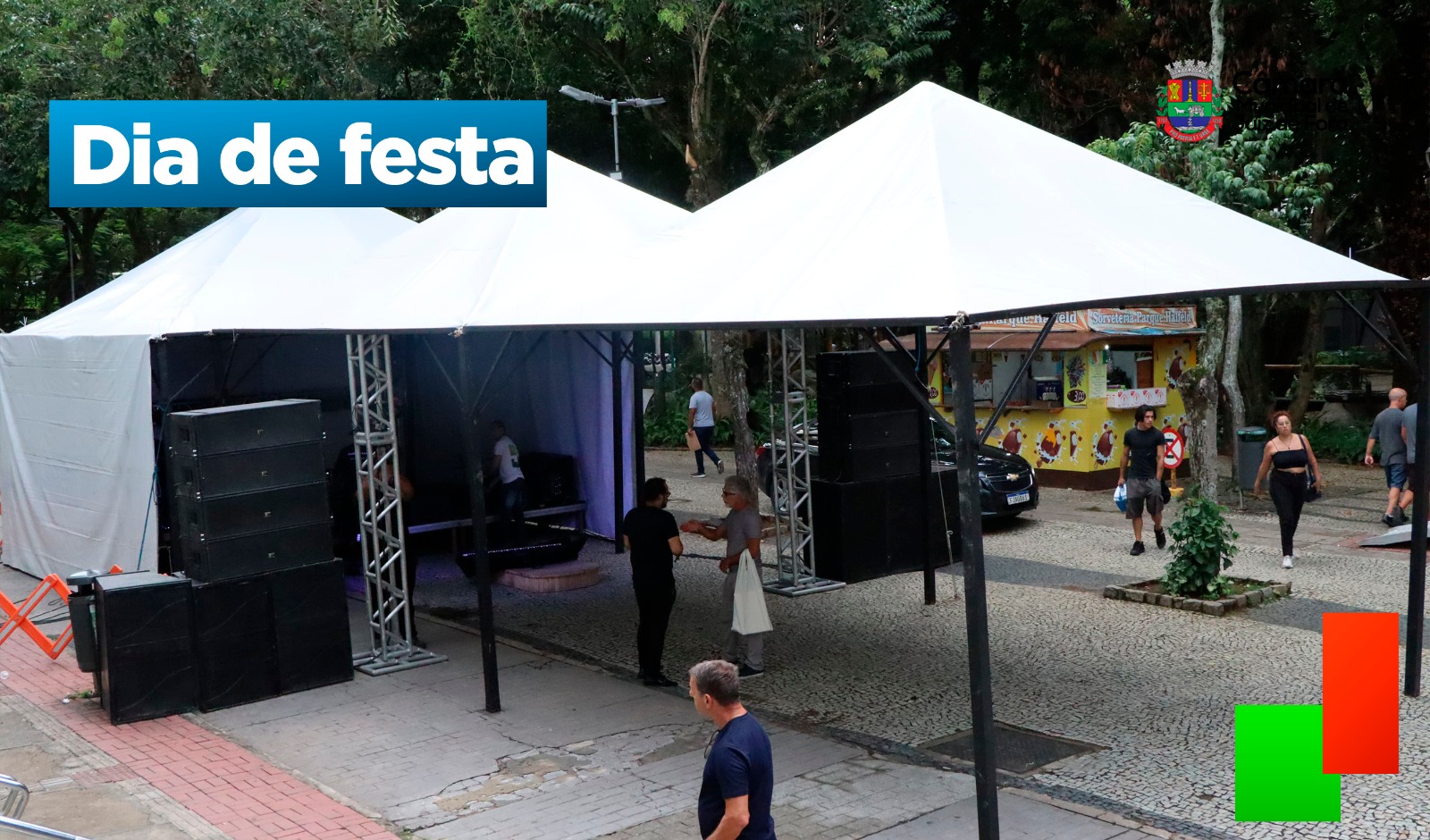 Local para Grande Baile da Cidade está sendo preparado (04/04/2025 00:00:00)