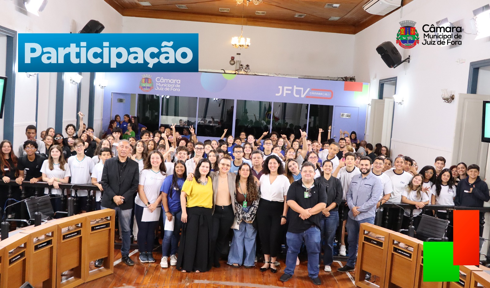 Câmara de Juiz de Fora instala Câmara Mirim edição 2025 (10/04/2025 00:00:00)