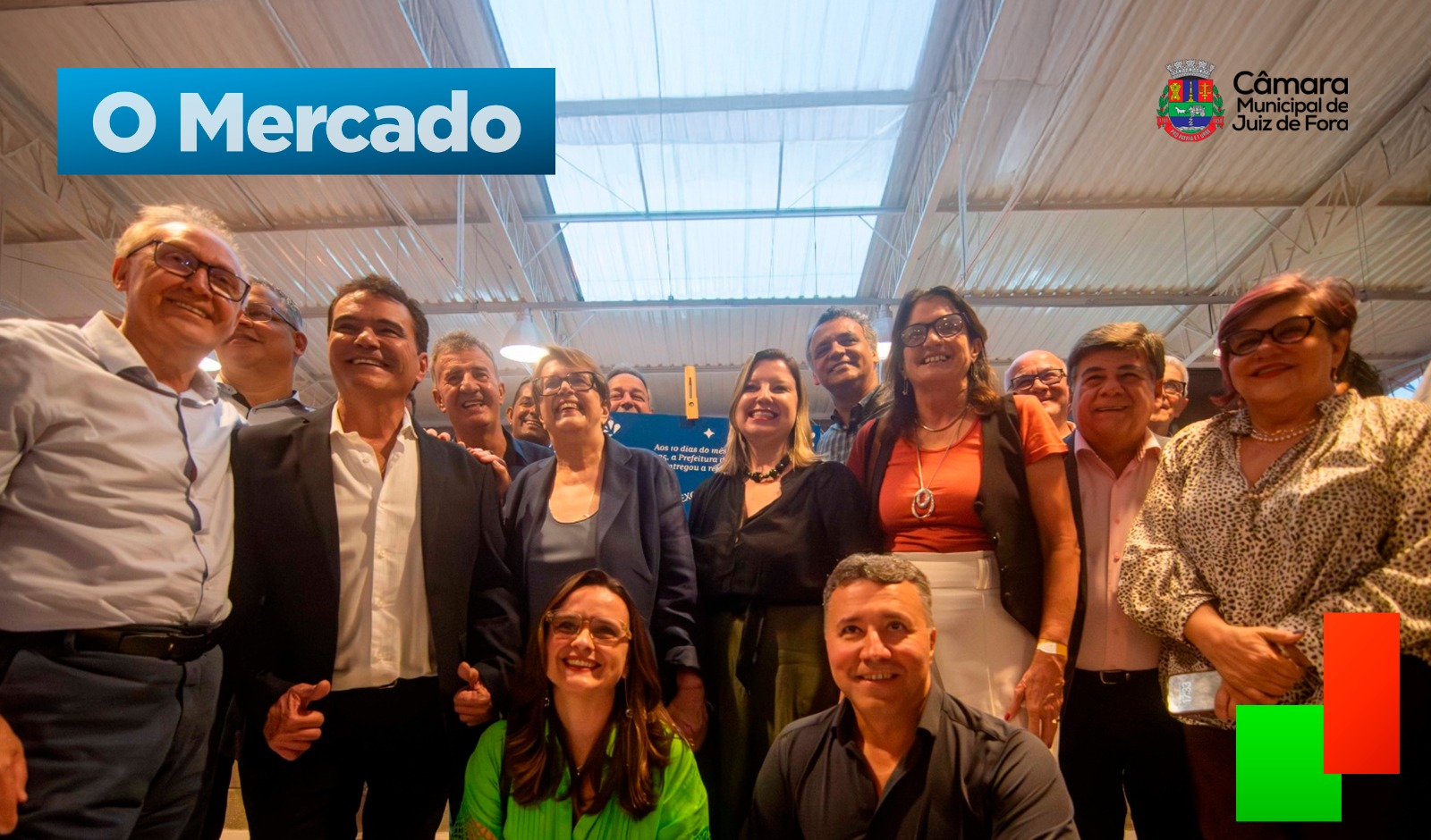 Vereadores participam de inauguração de Mercado Municipal (10/04/2025 00:00:00)