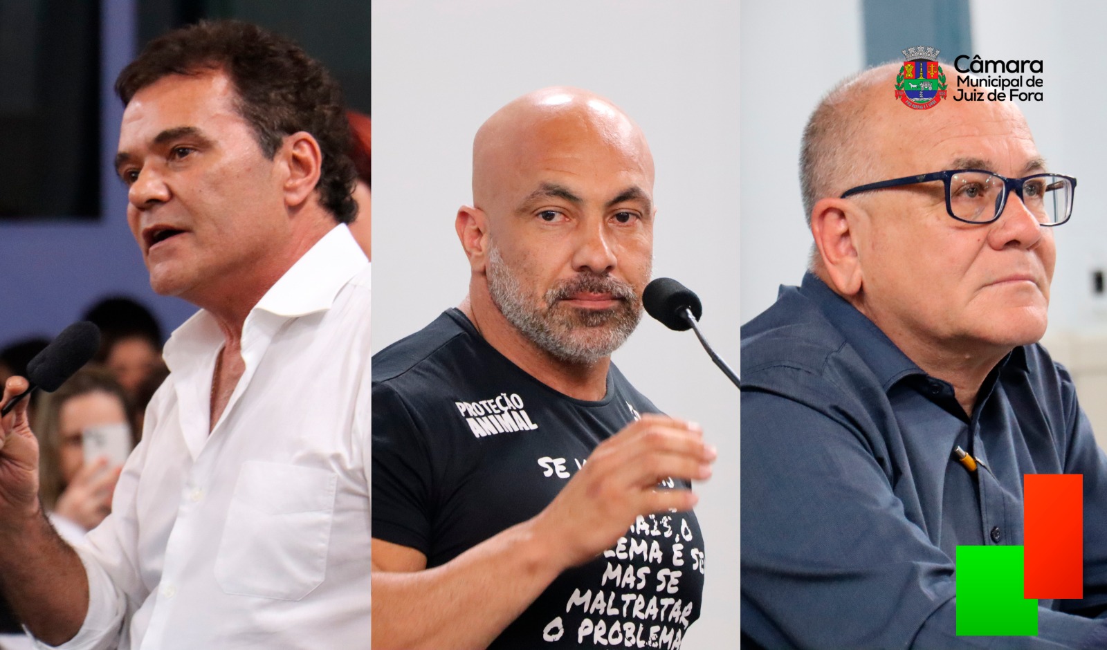Garotinho, Condé e Vitinho querem fiação subterrânea em todo o Centro de JF (15/04/2025 00:00:00)