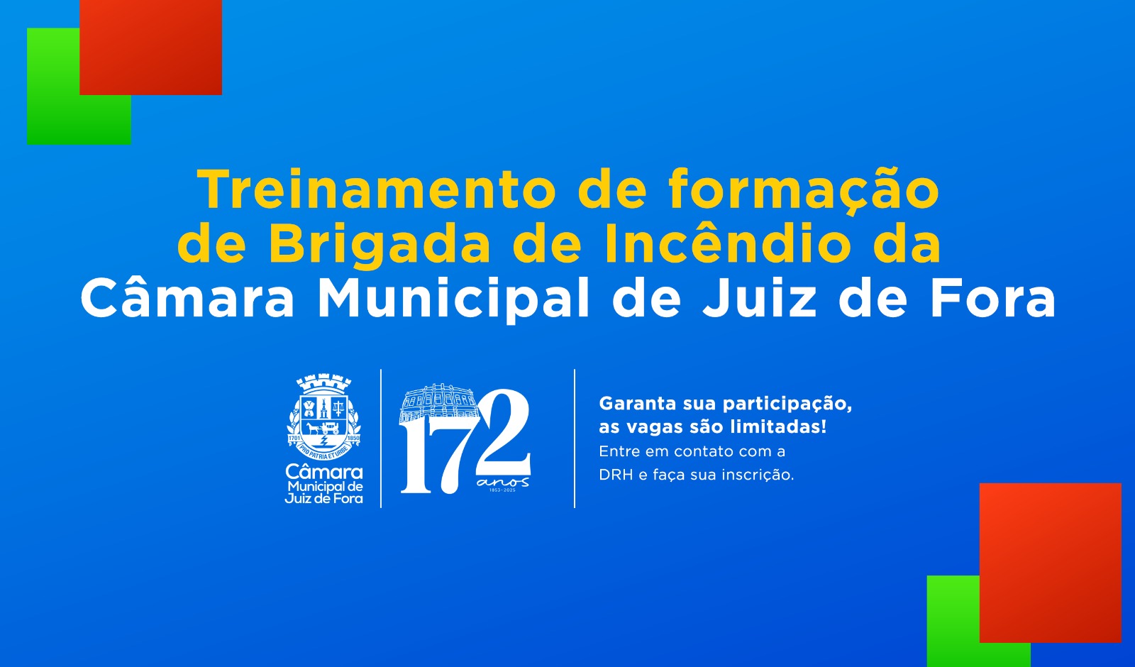 Câmara oferece treinamento para formação de brigada contra incêndio (28/05/2025 00:00:00)