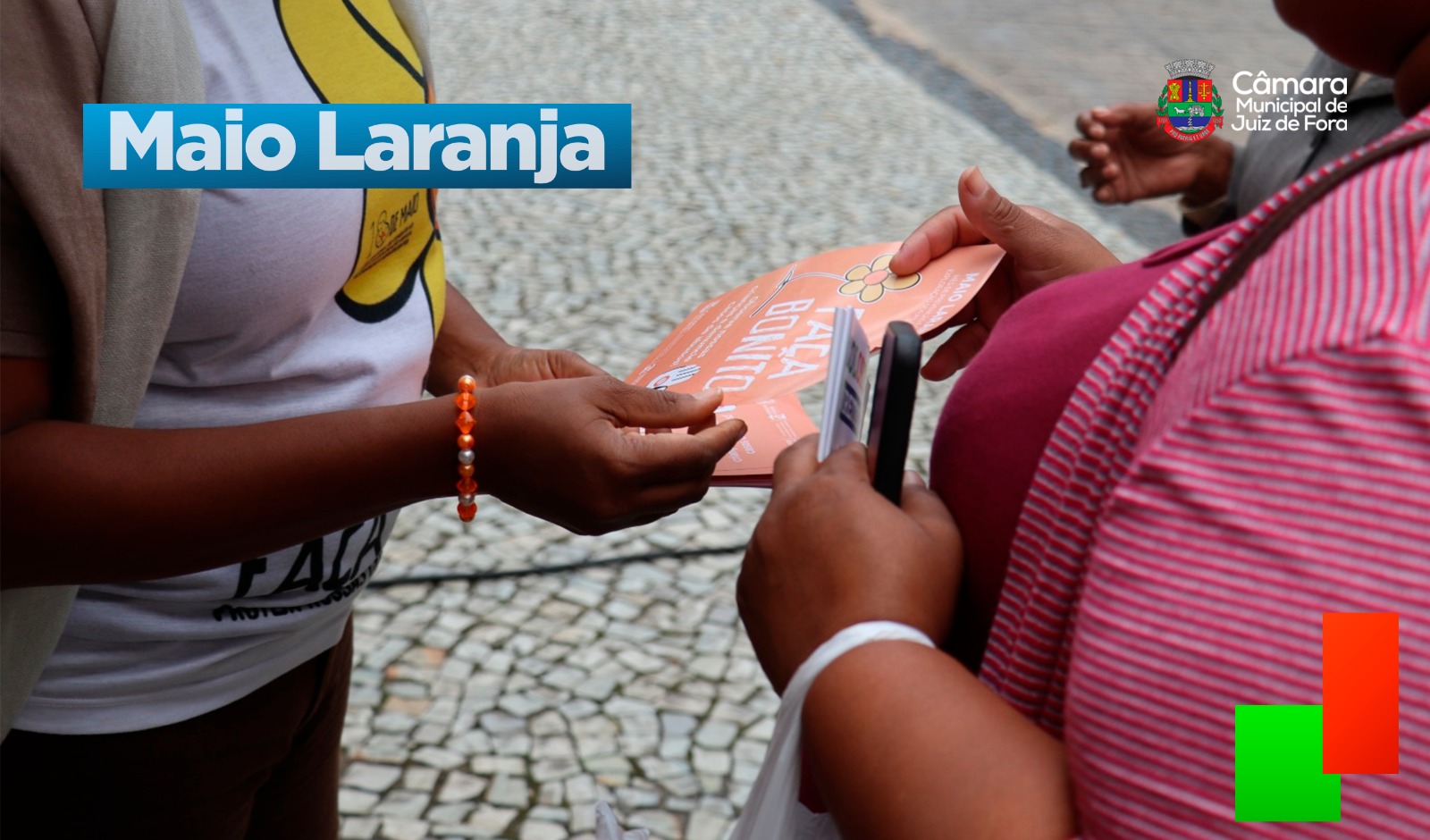Campanha de encerramento do Maio Laranja recebe autoridades de proteção à criança e adolescente na Câmara (29/05/2025 00:00:00)