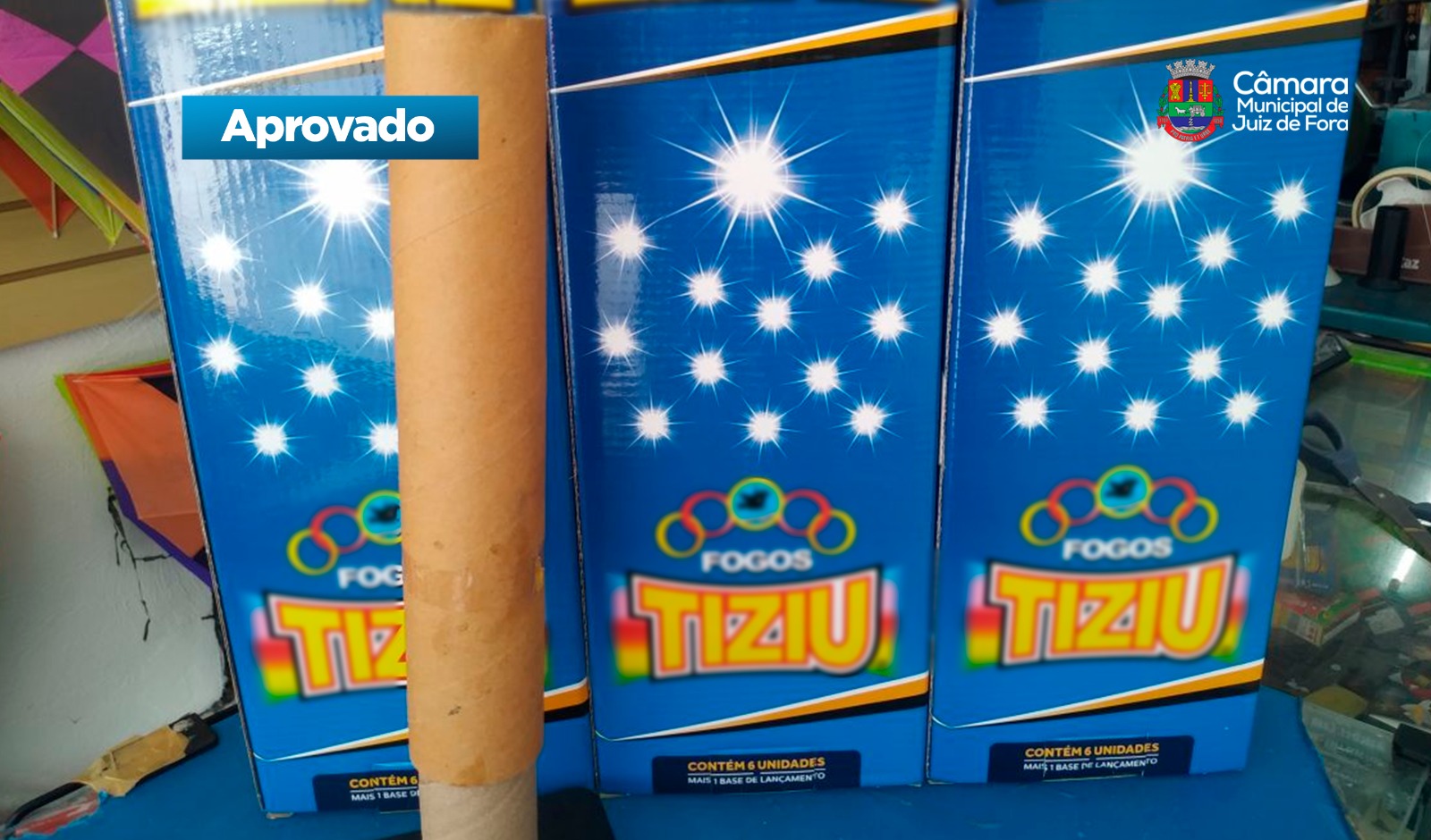 Câmara aprova lei que proíbe a venda de fogos de artifício com barulho (10/07/2025 00:00:00)