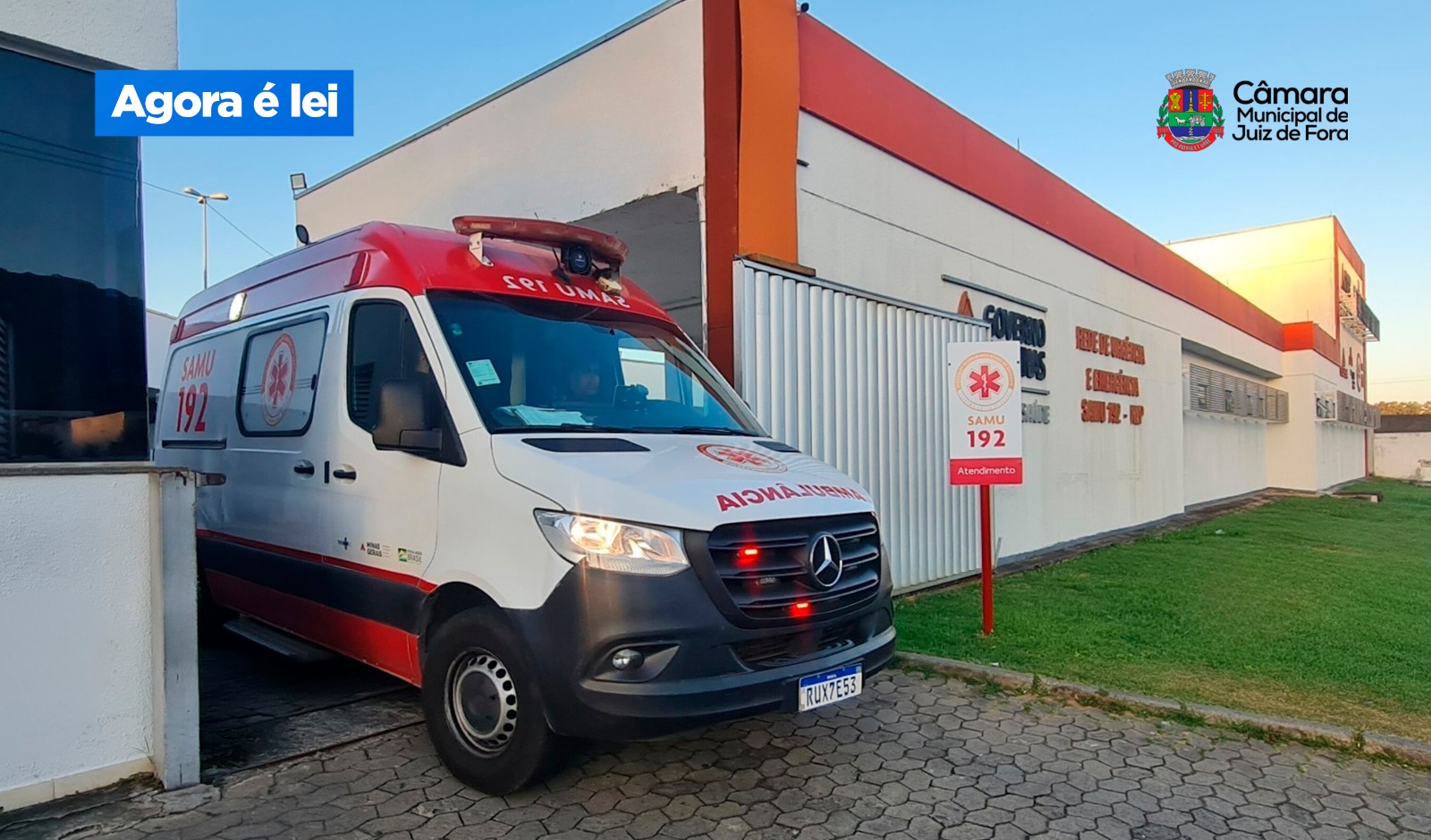 Agora é Lei - Serviço de telemedicina do SAMU será divulgado em escolas e UBSs para estimular o acesso da população (17/07/2025 00:00:00)