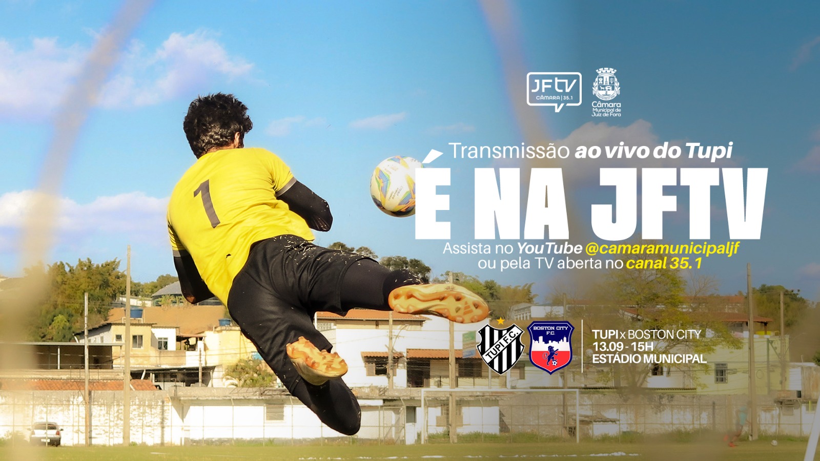 JFTV vai transmitir jogos da Segunda divisão do Campeonato Mineiro de Futebol (10/09/2025 00:00:00)