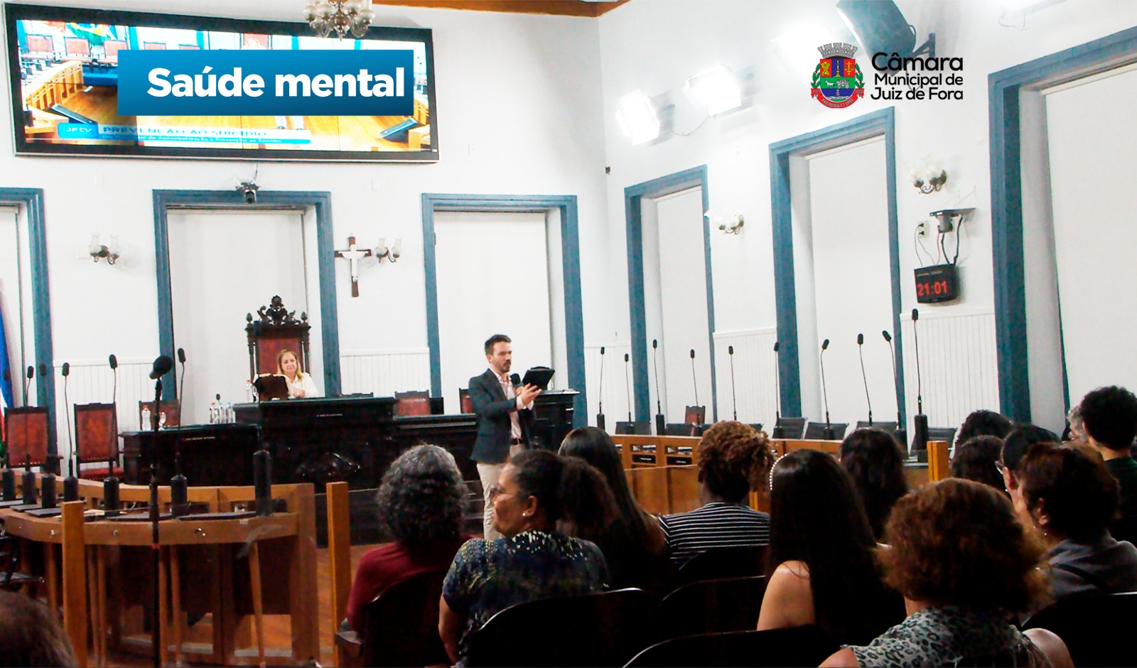 Setembro Amarelo - Câmara Municipal promoveu palestra sobre depressão (11/09/2025 00:00:00)