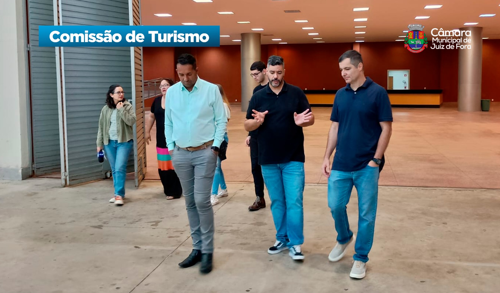 Comissão de Turismo visita o Expominas e destaca potencial para impulsionar economia e eventos em Juiz de Fora (17/09/2025 00:00:00)